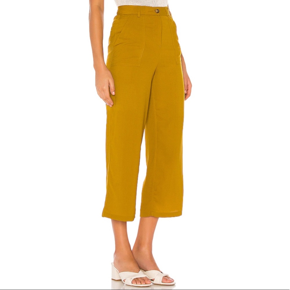 Tularosa Cropped Wide Leg Pants